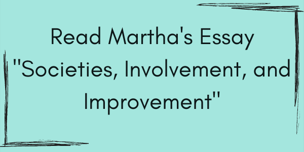 Read Martha's Essay 